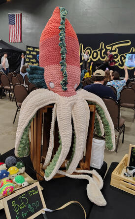 Kraken, pattern by CraftyIntentions