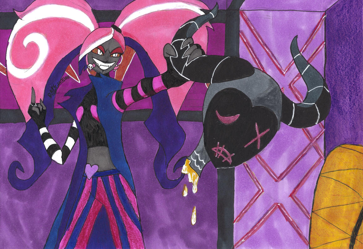 #BITCH, fanart of Hazbin Hotel