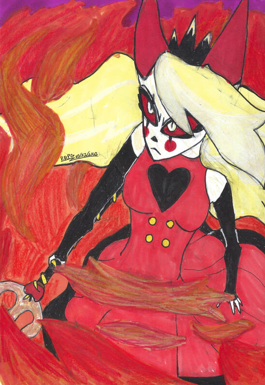 Fight the Angels, fanart of Hazbin Hotel