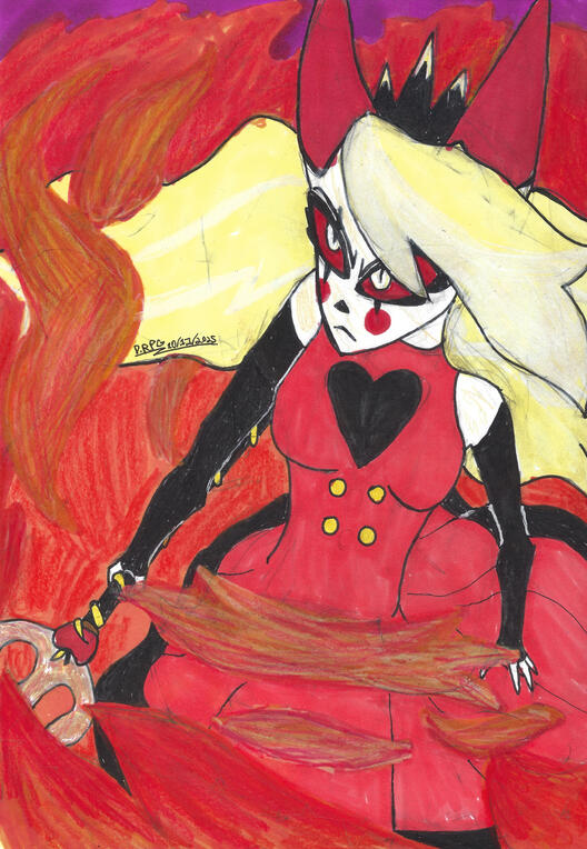 Fight the Angels, fanart of Hazbin Hotel