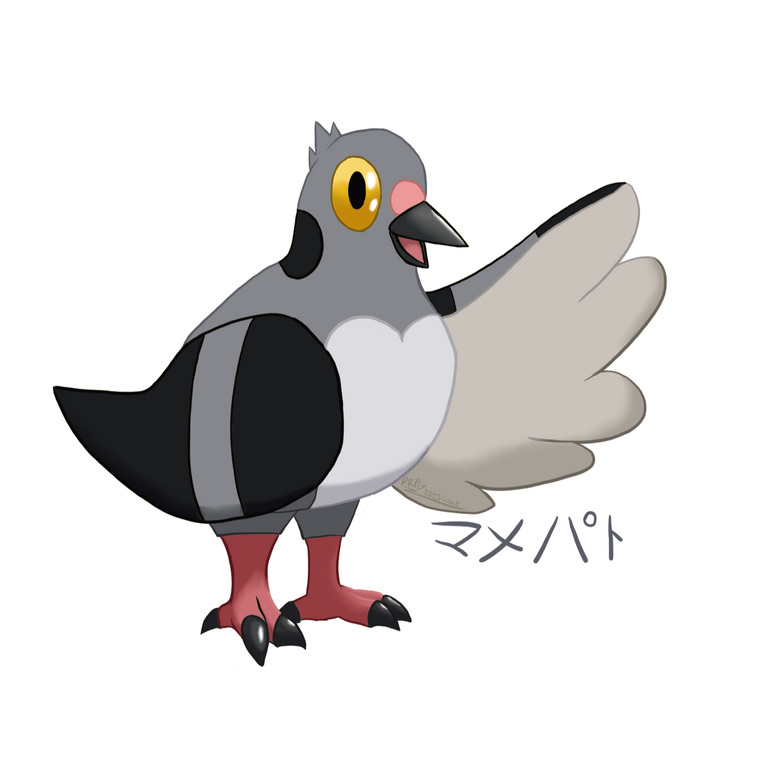 Pidove, fanart of Pokémon