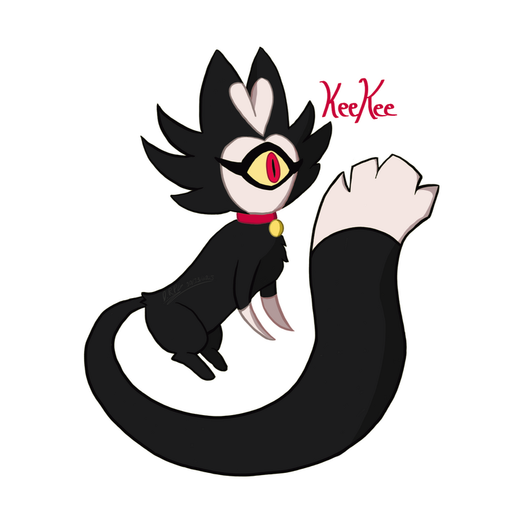 KeeKee, chibi fanart of Hazbin Hotel